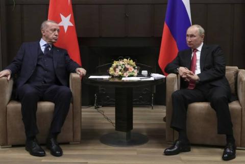 إردوغان سيبحث مع بوتين تصعيد الوضع على الحدود الأرمينية الأذربيجانية