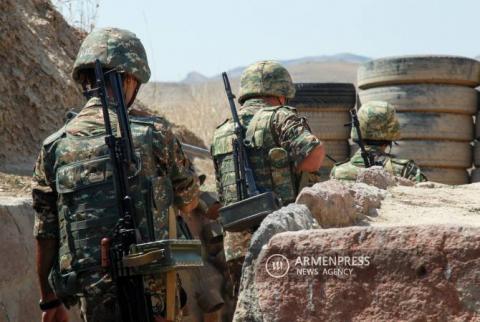 Fire breaks out in Armenian military unit as a result of Azeri strikes 