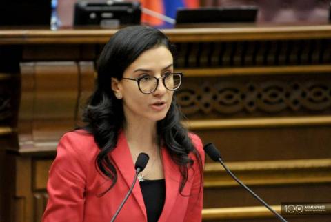 Anna Vardapetyan prête serment en tant que Procureure générale d'Arménie