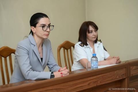 ՀՀ նորընտիր գլխավոր  դատախազ  Աննա Վարդապետյանը խորհրդակցություն է անցկացրել Երևանի դատախազությունում