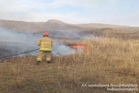 Գեղարքունիքի մարզի Վարսեր գյուղ այրվել է մոտ 350 հակ անասնակեր