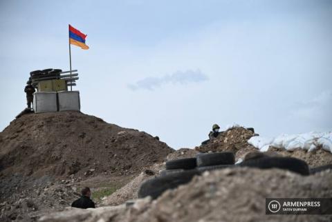 Azerbaijan again violates ceasefire, opens fire at Armenian positions