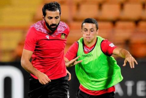 Armenian football team’s starting lineup for match with Ukraine announced 