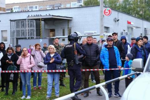 6 killed, 20 injured in Russia school shooting