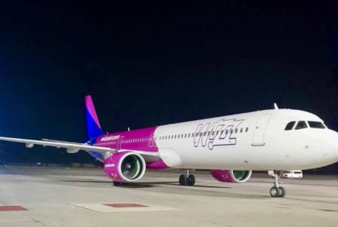 Wizz Air starts operating Rome-Yerevan flights