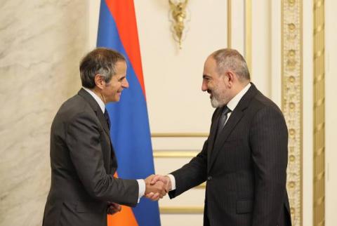 Armenian Prime Minister receives IAEA Director General