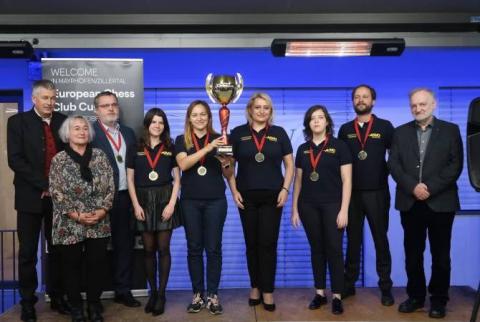 European Chess Club Cup: Elina Danielyan among ASVOe Pamhagen winning squad 