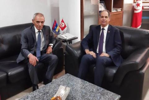 Establishing cooperation between YSU and University of Tunis El Manar under discussion
