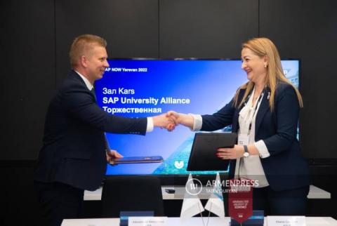 ASUE students and lecturers will use SAP innovation technologies in educational process and research
