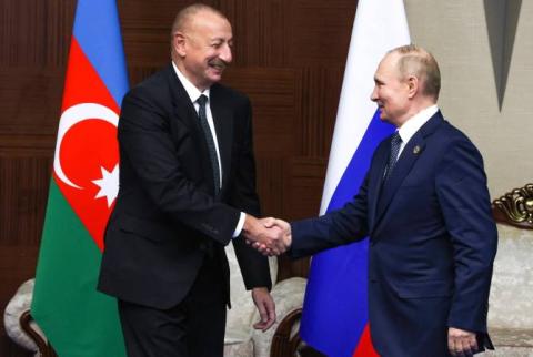 Rencontre entre Poutine et Aliyev 