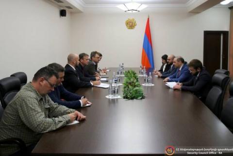 Secretary of Security Council of Armenia, EU Technical Assessment Mission discuss the scope of the mission's functions