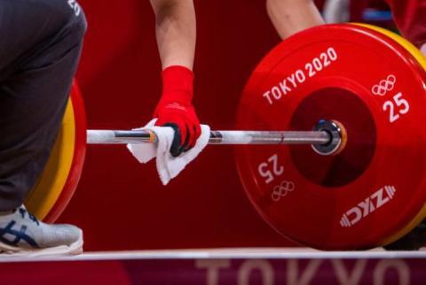 El levantador de pesas Rafik Minasián, medalla de bronce en Europa