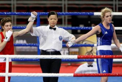 Armenia’s Anush Grigoryan qualifies for quarter finals at EUBC Women’s Boxing Championships 