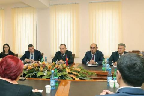 Ermenistan ve Gürcistan Savunma Bakanlığı heyetleri işbirliği konusunda anlaşmaya vardı
