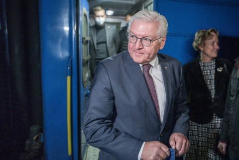 Президент Германии приехал в Киев впервые после начала СВО