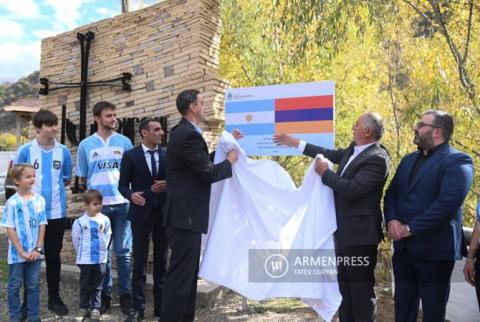Armenia y la Argentina cooperan en varios campos. Se celebró en Tavush el 30° aniversario de las relaciones diplomáticas
