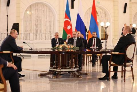 Comenzó en Sochi la reunión tripartita de los líderes de Armenia, Rusia y Azerbaiyán