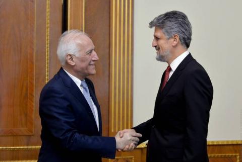 Президент Армении и депутат Меджлиса Турции обсудили возможности открытия границ между двумя государствами