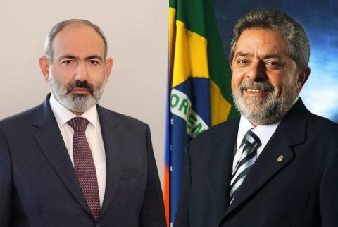 El primer ministro de Armenia envió un mensaje de felicitación al presidente electo de Brasil