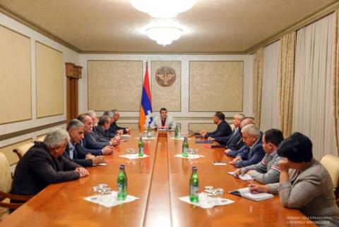 Artsakh President convenes enlarged working consultation