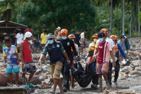В результате шторма "Налджи" на Филиппинах погибли 160 человек