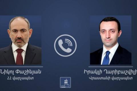 Nikol Pashinián e Irakli Gharibashvili acordaron celebrar en Ereván una reunión de la comisión armenio-georgiana