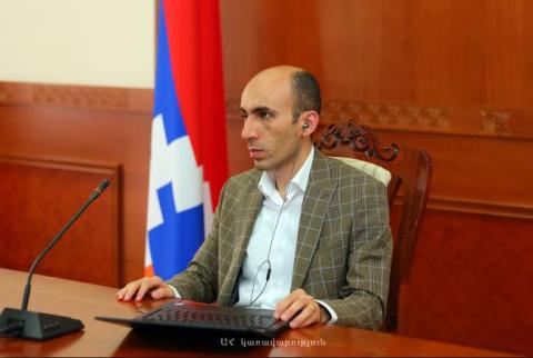 Artsakh says ready for negotiations with Azerbaijan but topics,international format must be decided in advance 