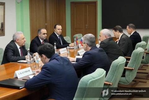 Armenia SRC Deputy Chairman, Russian Federal Customs Service chief discuss cooperation 