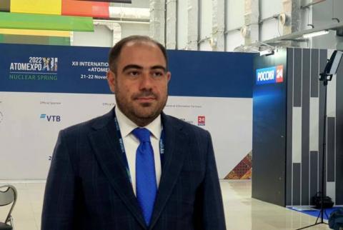 Новый энергоблок Армянской АЭС должен быть запущен в 2036 году: заместитель министра ТУИ