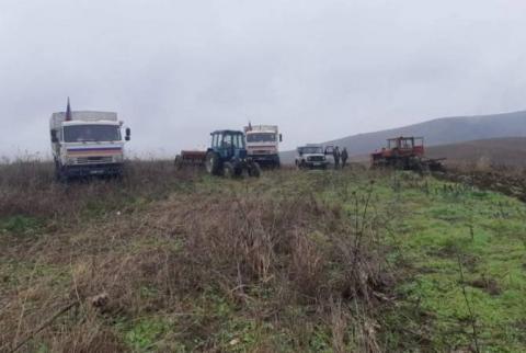 القوات الأذرية تفتح النار من جديد على مزارعين في مجتمع ساروشين بمنطقة أسكيران- آرتساخ