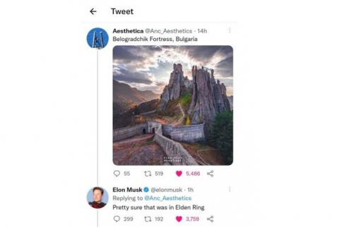 Elon Musk Likens Belogradchik Rocks to Fantasy Land