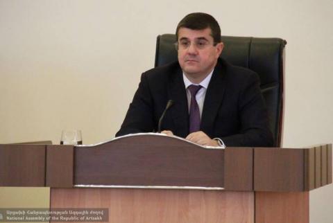 El presidente de Artsaj pidió al presidente del parlamento la devolución del proyecto de reforma constitucional