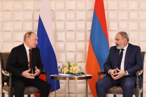 Encuentro Pashinián-Putin: “Nuestras relaciones económicas bilaterales se desarrollan a un ritmo acelerado”