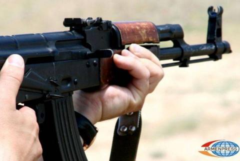 Azerbaycan askerlerinin açtığı ateş sonucu bir Ermeni asker yaralandı