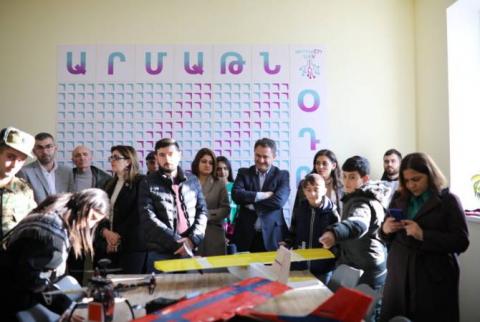 Armath Airborne engineering lab inaugurated in Martakert, Artsakh 