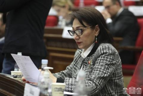 La diputada de Armenia pidió a Europa en la Asamblea Parlamentaria de la OSCE que condene a Azerbaiyán