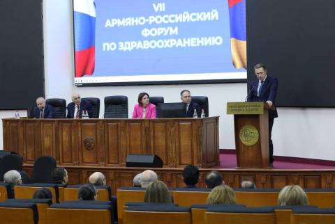 Russian Minister of Health participates in a forum in Armenia 