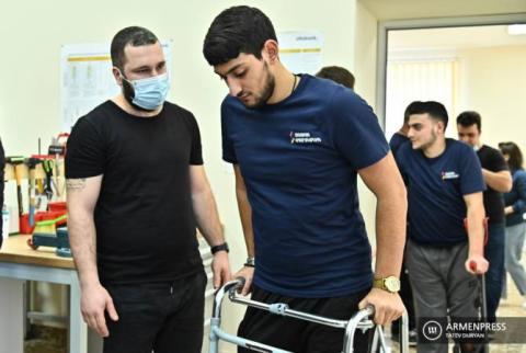 2021-2022-ին ԱՆ-ն 1.3 մլրդ դրամ է հատկացրել 44-օրյա պատերազմում վիրավորված զինծառայողների վերականգնողական բուժման համար