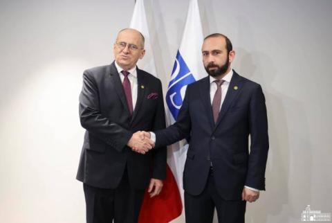 Միրզոյանը ԵԱՀԿ գործող նախագահին ներկայացրել է Հարավային Կովկասում խաղաղության հասնելու վերաբերյալ հայկական կողմի մոտեցումները