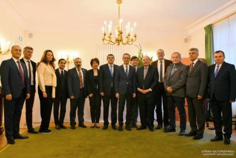 President of Nagorno Karabakh meets with French senior lawmakers in Paris 