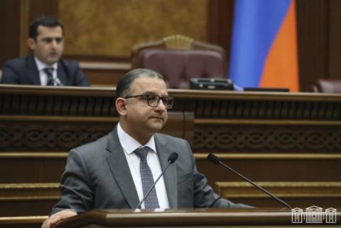 Share of external debt in total debt will decrease, says Armenian Finance Minister