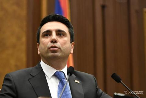 Speaker of Parliament reacts to Russian FM’s comments about Prague statement 