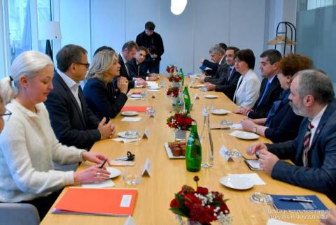 Le Président de l'Artsakh rencontre la Présidente de la Région Île-de-France