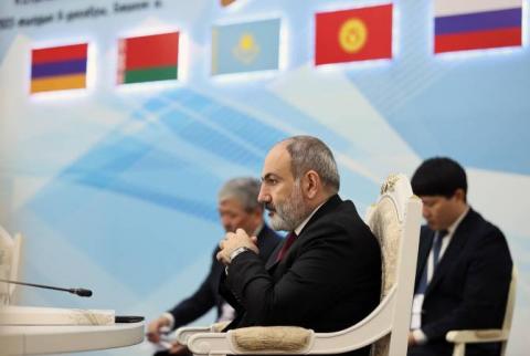 Trade turnover between Armenia and EAEU grows 80% - PM Pashinyan
