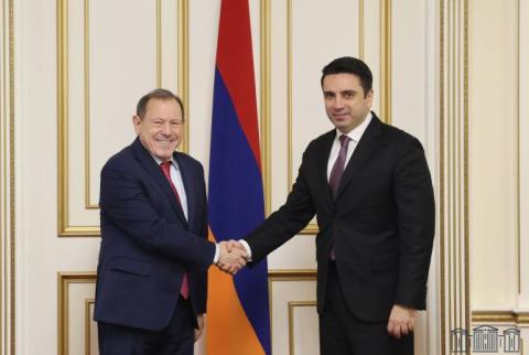 Arab direction in foreign policy of Armenia is important: Parliament Speaker tells Ambassador of Algeria