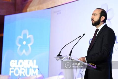 “Let no nation in the world ever face the disaster of genocide again” - Armenian FM at global forum