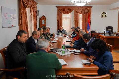 Nagorno Karabakh State Minister leads 24/7 command HQ amid Azerbaijani blockade 