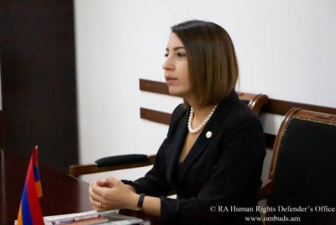 Azerbaijan seeks to create humanitarian crisis in Artsakh – Armenian Ombudswoman’s statement