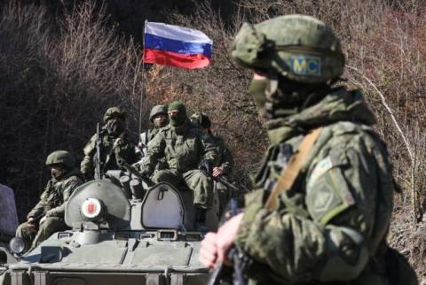 Rus Barışı Koruma birliklerinin komutanlığı Azerbaycan temsilcileriyle görüşüyor