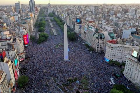 WATCH: Buenos Aires erupts in celebrations after Argentina reaches World Cup final